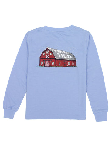 Properly Tied Long Sleeve Signature Tee - Barn - Let Them Be Little, A Baby & Children's Clothing Boutique