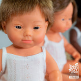 Miniland 15" Caucasian Boy with Down Syndrome - Let Them Be Little, A Baby & Children's Clothing Boutique