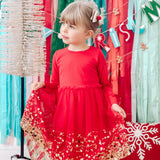 Sweet Wink Sequin Dress - Red - Let Them Be Little, A Baby & Children's Clothing Boutique