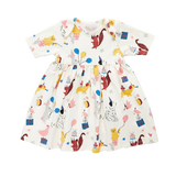 Pink Chicken Baby Organic Steph Dress - Birthday Buddies - Let Them Be Little, A Baby & Children's Clothing Boutique