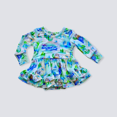 Ollee and Belle Long Sleeve Mini Belle - Cooper - Let Them Be Little, A Baby & Children's Clothing Boutique
