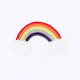 Magnolia Baby Embroidered Footie - Rainbow Baby - Let Them Be Little, A Baby & Children's Boutique