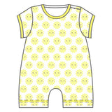 Magnolia Baby Printed Shorts Playsuit - Sunshine - Let Them Be Little, A Baby & Children's Boutique