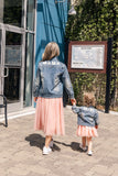 LE LA LO Denim Beaded Jacket - Mini - Let Them Be Little, A Baby & Children's Clothing Boutique