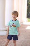 Trotter Street Kids Shorts Set - Tractor - Let Them Be Little, A Baby & Children's Clothing Boutique