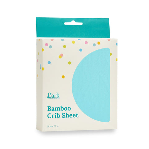 Lark Adventurewear Crib Sheet - Blue Lagoon - Let Them Be Little, A Baby & Children's Boutique