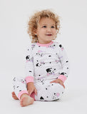 Baby Noomie 2 Piece Long Sleeve PJ Set - Pink Dalmation - Let Them Be Little, A Baby & Children's Clothing Boutique