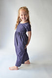 Ollie Jay Classic Romper - Navy Stars - Let Them Be Little, A Baby & Children's Clothing Boutique