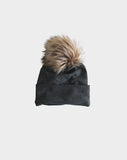 Babysprouts Pom Hat - Charcoal Mix - Let Them Be Little, A Baby & Children's Clothing Boutique