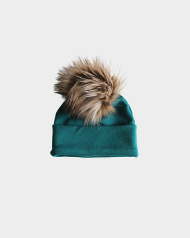 Babysprouts Pom Hat - Peacock - Let Them Be Little, A Baby & Children's Clothing Boutique