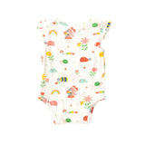 Angel Dear Ruffle Sleeve Bodysuit - Garden Creatures - Let Them Be Little, A Baby & Children's Clothing Boutique
