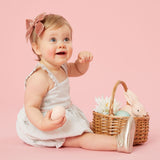 Pink Chicken Sierra Bubble - Bunny Embroidery - Let Them Be Little, A Baby & Children's Clothing Boutique