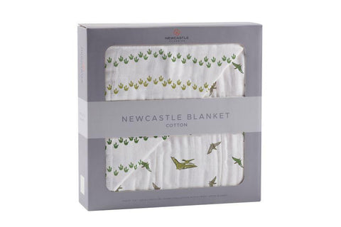 Newcastle Classics Newcastle Blanket - Dino Feet & Pteranodon - Let Them Be Little, A Baby & Children's Boutique