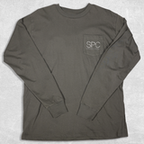 Southern Point Co. Long Sleeve Signature Tee - Line Art Greyton - Let Them Be Little, A Baby & Children's Clothing Boutique