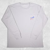 Southern Point Co. Long Sleeve Signature Tee - American Greyton - Let Them Be Little, A Baby & Children's Clothing Boutique