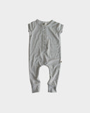 Babysprouts T-Shirt Romper - Micro Olive Stripe - Let Them Be Little, A Baby & Children's Clothing Boutique