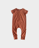 Babysprouts T-Shirt Romper - Rust - Let Them Be Little, A Baby & Children's Clothing Boutique