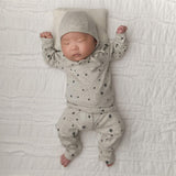 Oh Baby! Two Piece Set - All Over Stars Oatmeal Heather - Let Them Be Little, A Baby & Children's Boutique