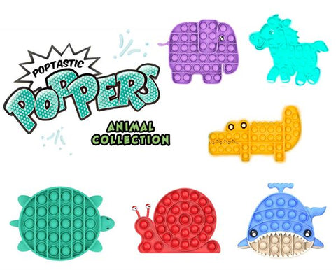 Poptastic Poppers Pop Fidget Toy - Animal Collection - Let Them Be Little, A Baby & Children's Clothing Boutique