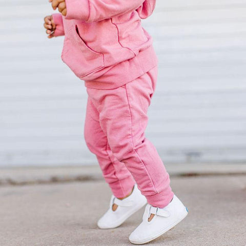 Lark Adventurewear The Coziest Jogger - Mauve - Let Them Be Little, A Baby & Children's Boutique