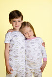 Baby Noomie Short Sleeve w/ Pants PJ Set - Dinos - Let Them Be Little, A Baby & Children's Clothing Boutique